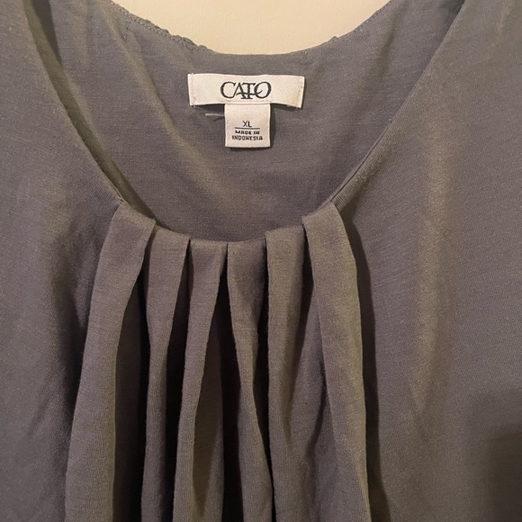 Cato gray tank.  Good condition.  Size XL - Picture 2 of 3